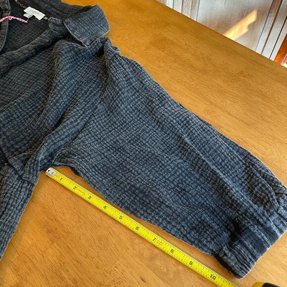 Size Large Umgee snow washed cotton gauze dress in Ash - Picture 10 of 14